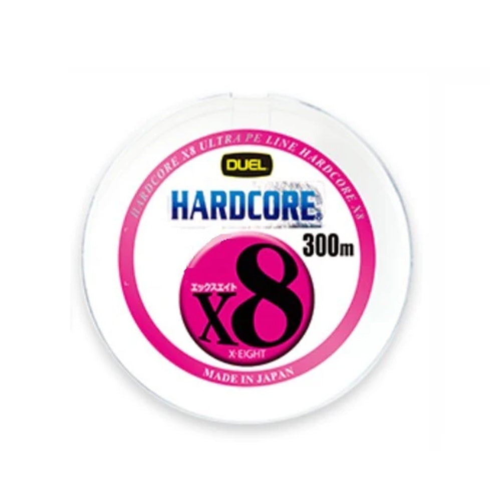 Filo Trecciato Duel Hardocore Micro Pitch 8 Braided 300m #2.0 Multicolor