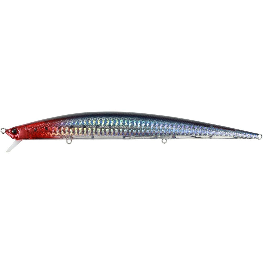 Artificiale Duo International Tide Minnow Slim Flyer 175 Chigomori Red Head