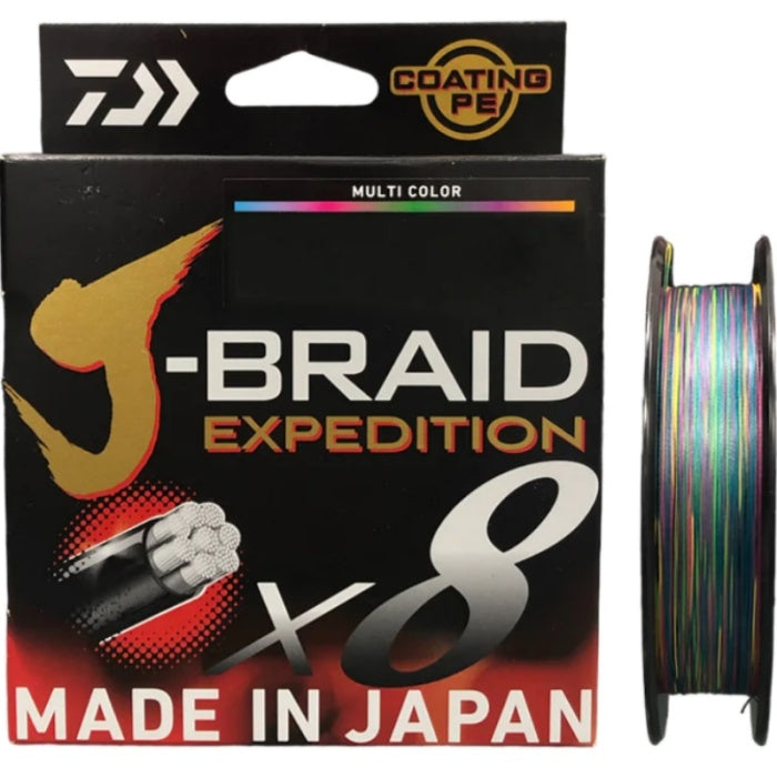 Filo Trecciato Daiwa Brain Expedition Coating Pe 500m PE #2.5 43,1 bs X8 Multicolor