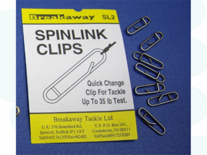 Spinlink clips