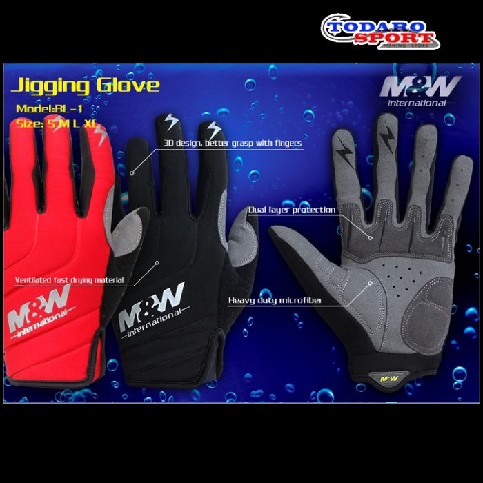 M&w jigging glove