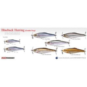 Live target blueback herring