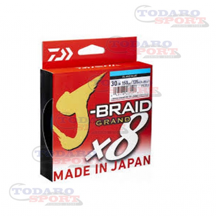 Daiwa j-braid x8 grand