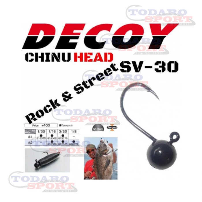 Decoy sv-30 chinu head