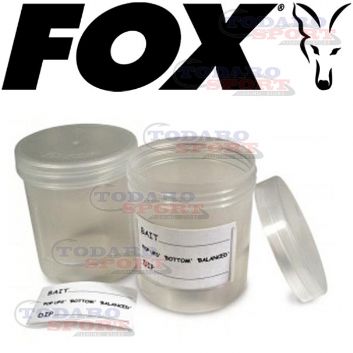 Fox spare bait tubs