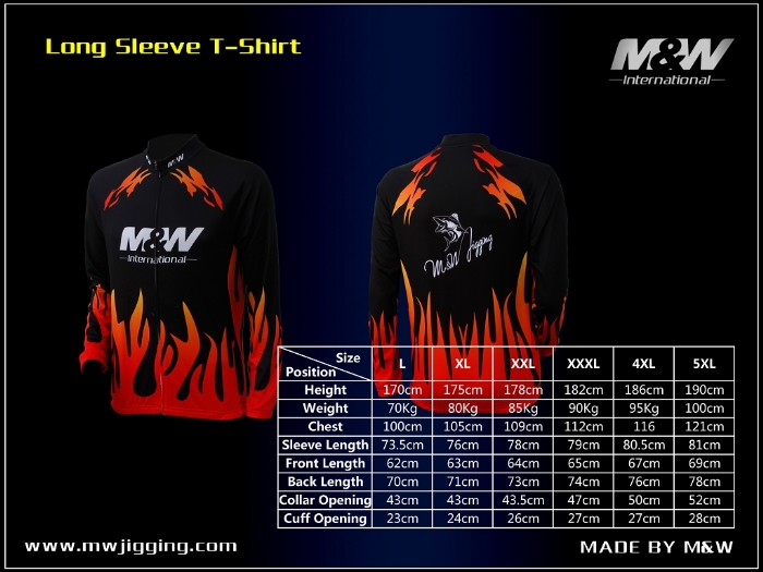 M&w international long sleeve t-shirt 