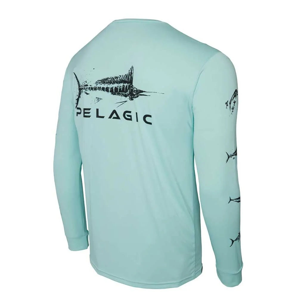 Maglia Manica Lunga Pelagic AquaTek Gyotaku Tg. L