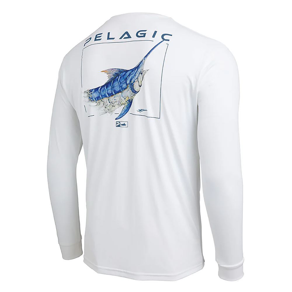 Maglia Manica Lunga Pelagic AquaTek - Goione Marlin Tg. XL