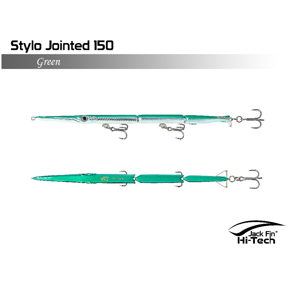 Artificiale Jack Fin Stylo Jointed 150 Green (Pre Ordine)
