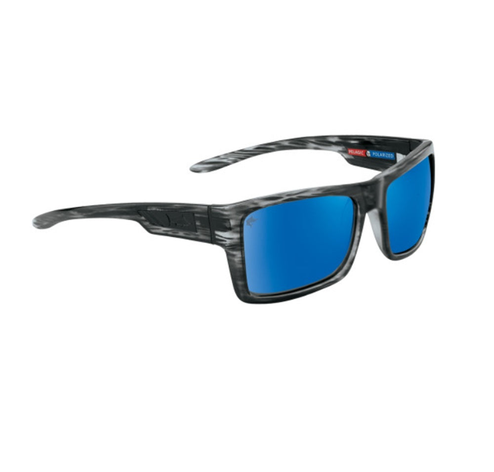 Occhiali Pelagic Shark Bite Silverwood/BlueGlass