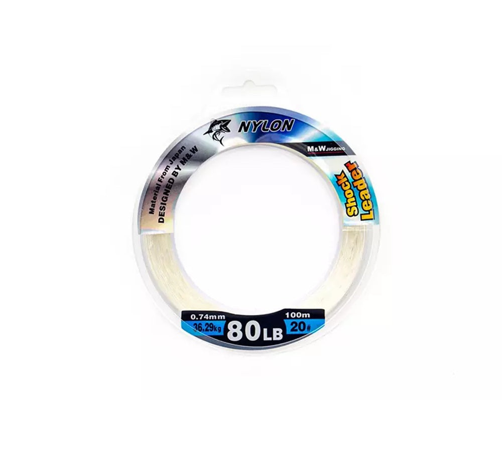 Filo Nylon M&W International Shock Leader 90Lb 50m