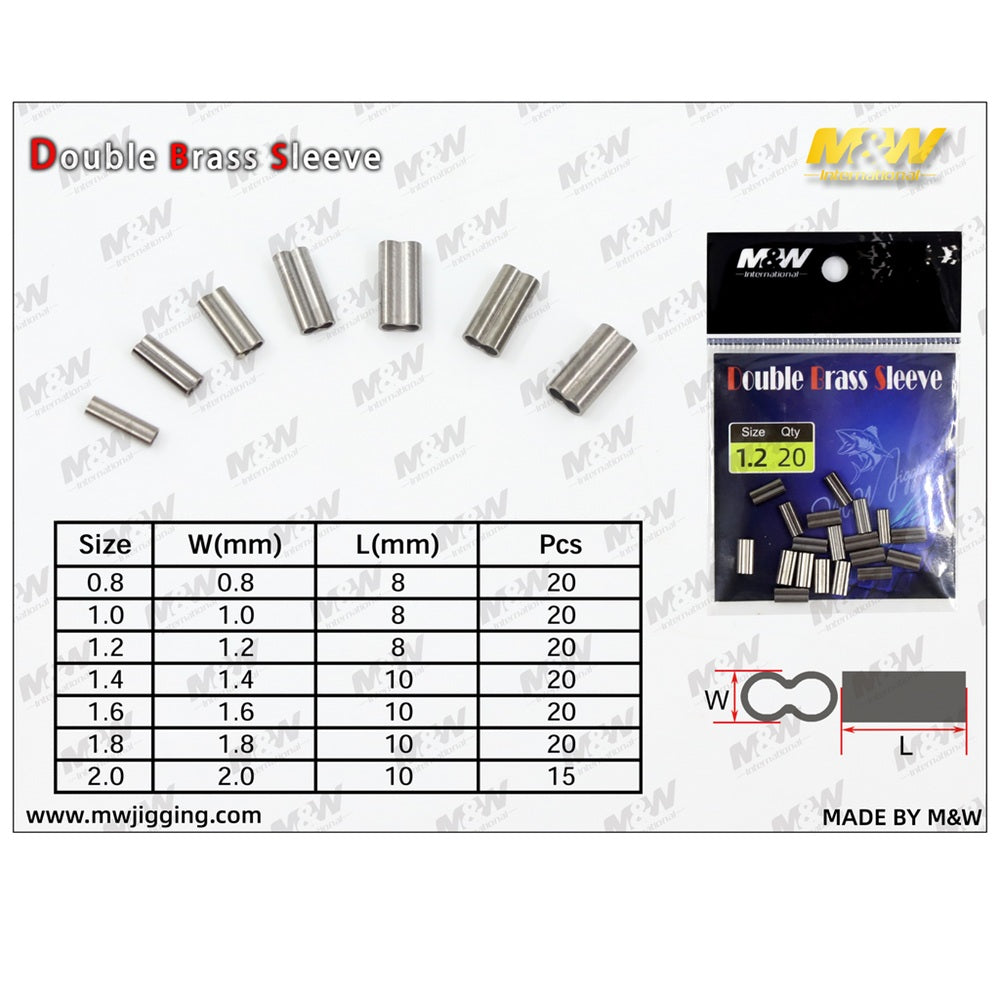 Rivetti M&W International Double Brass Sleeve 1.2