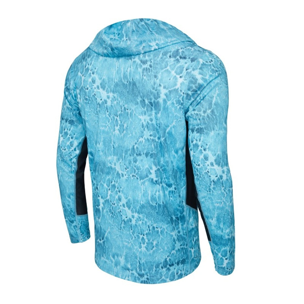 Maglia Manica Lunga Con Cappuccio Pelagic Vaporteck Hooded Prop Wash Tg.S