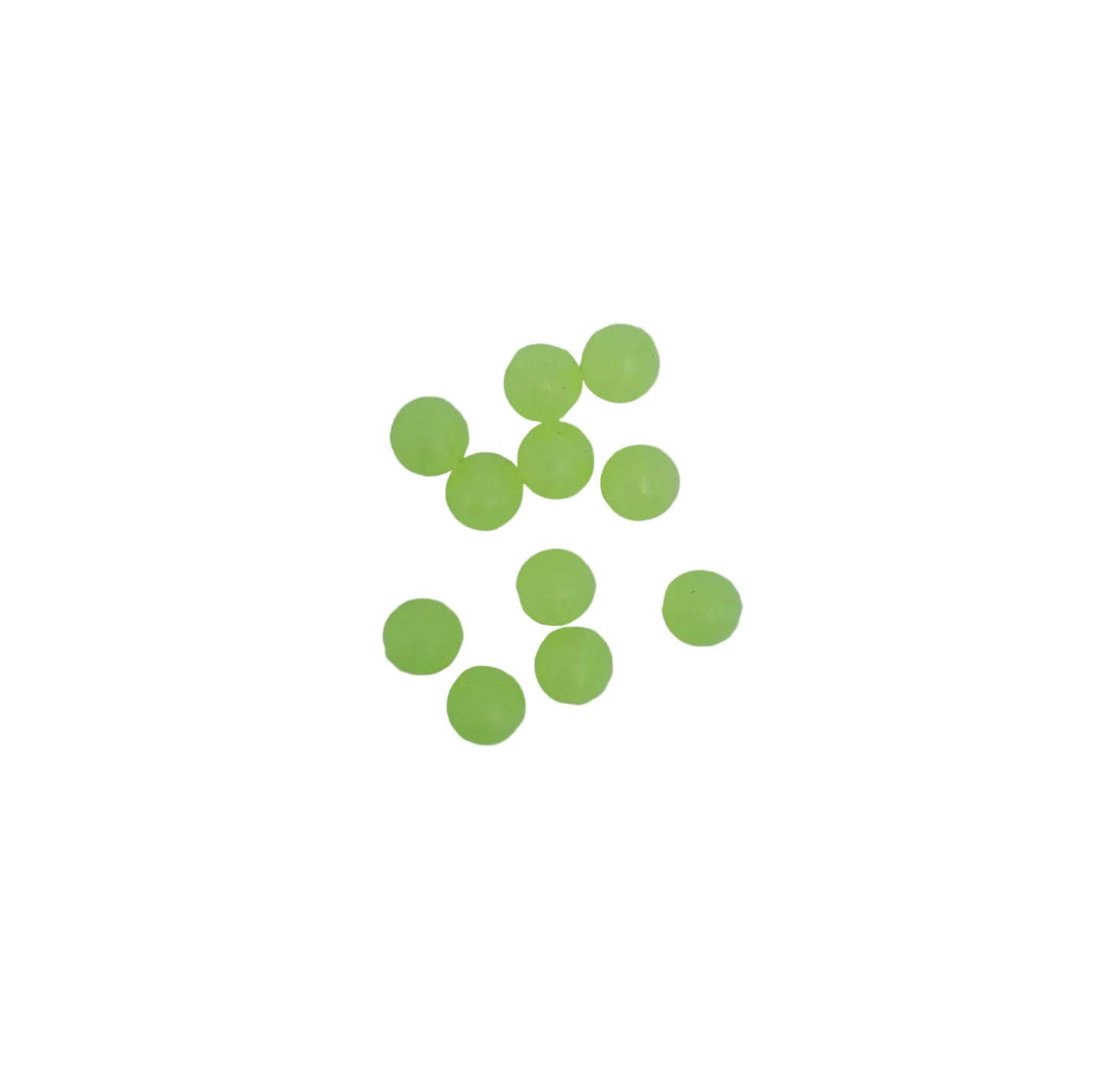 Perlina M&W International Luminous Bean Soft Fluo 3 mm Foro 0.8 mm 300pcs