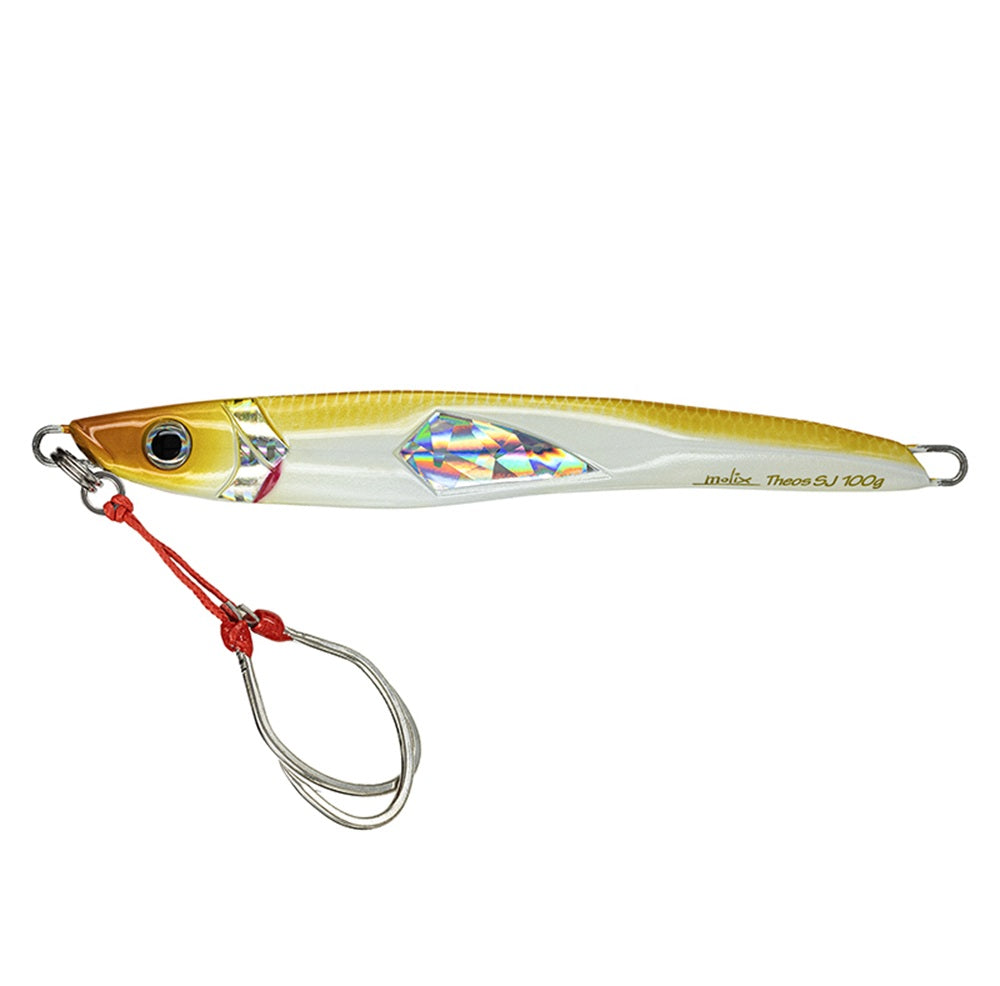 Artificiale  Molix Theos Shore Jigging 80 g -  #623 Pearl White Gold Back
