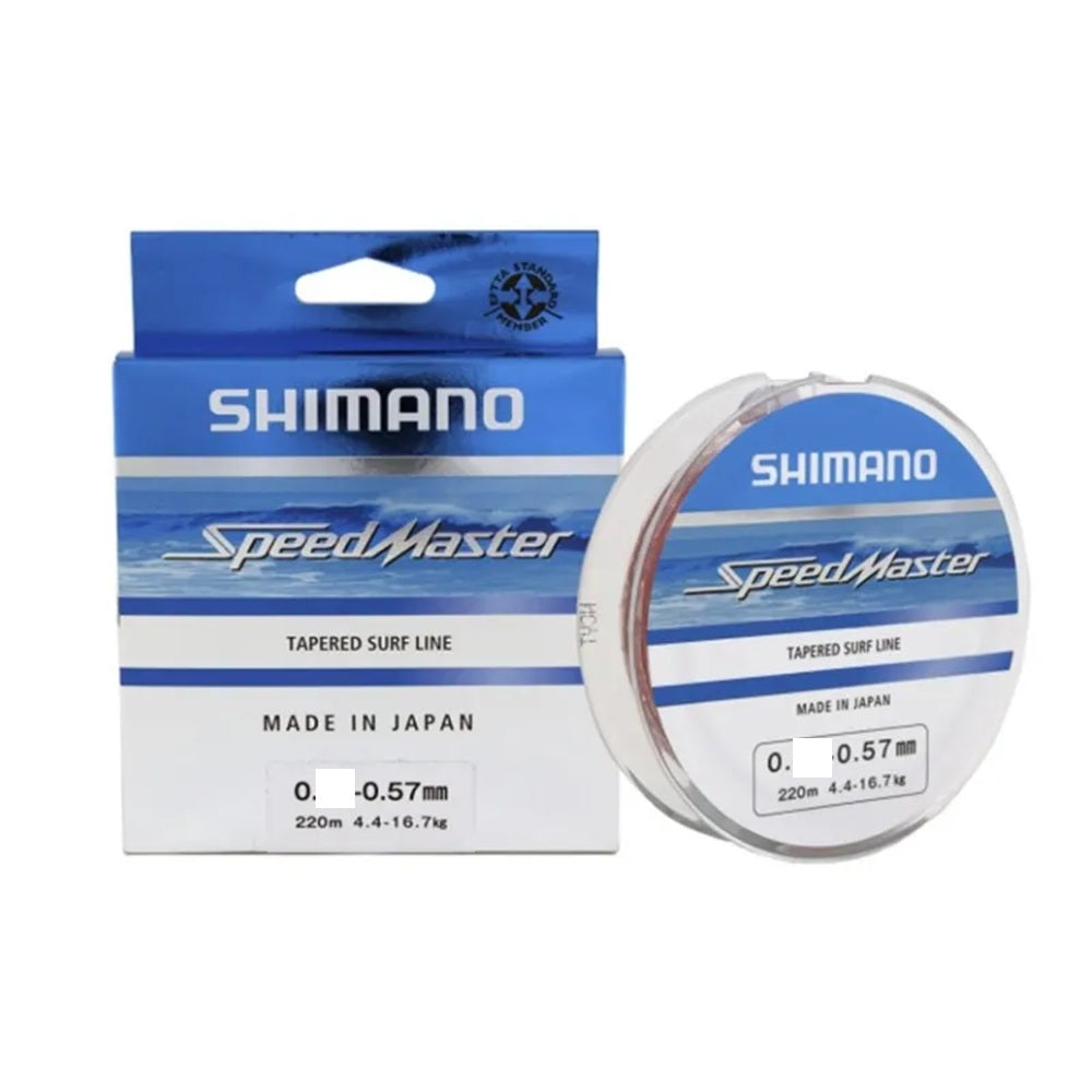 Filo Nylon Shimano Speedmaster Tapered Line 0.23-0.57mm 220m