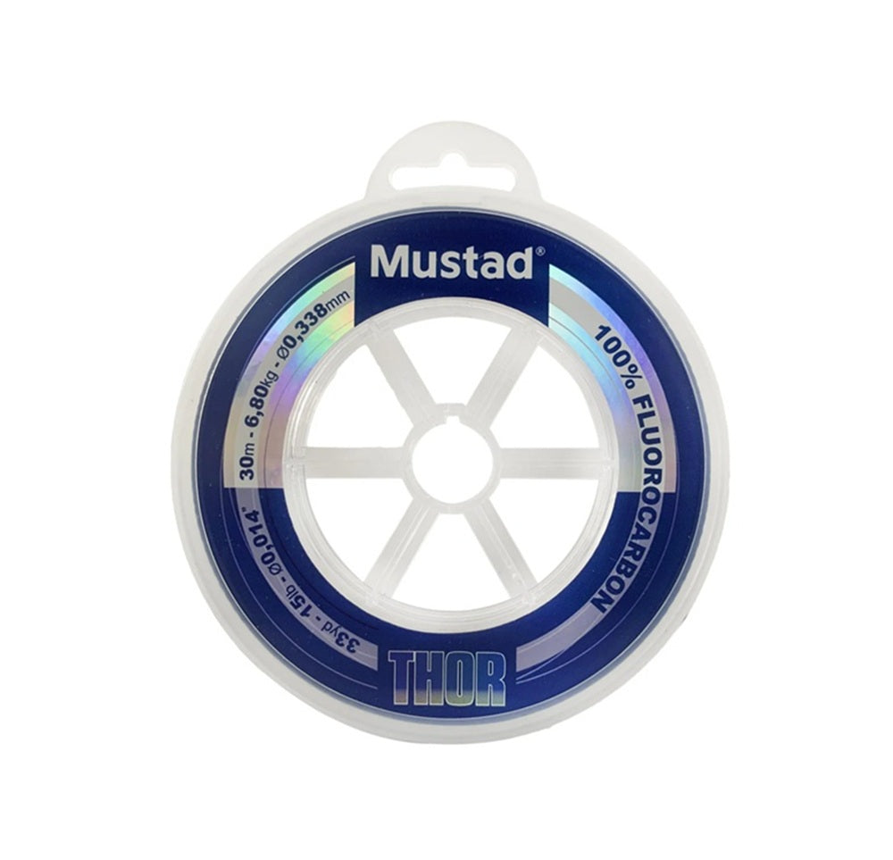 Filo Fluoro Carbon Mustad 30mt 0.755mm #60LB