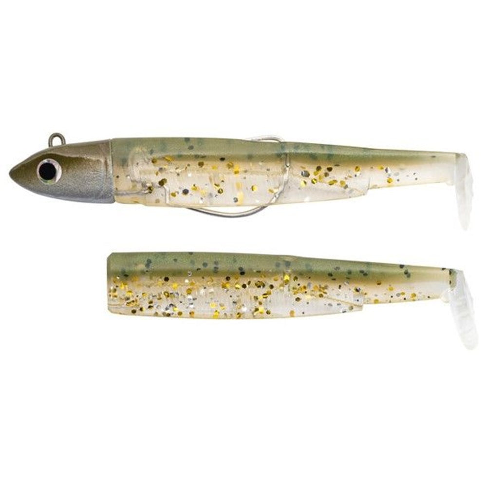 Artificiale Fiiish Black Minnow Combo N°2.5 Shore 8g Khaki Glitter