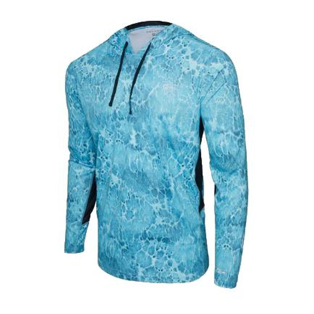 Maglia Manica Lunga Con Cappuccio Pelagic Vaporteck Hooded Prop Wash Tg.L