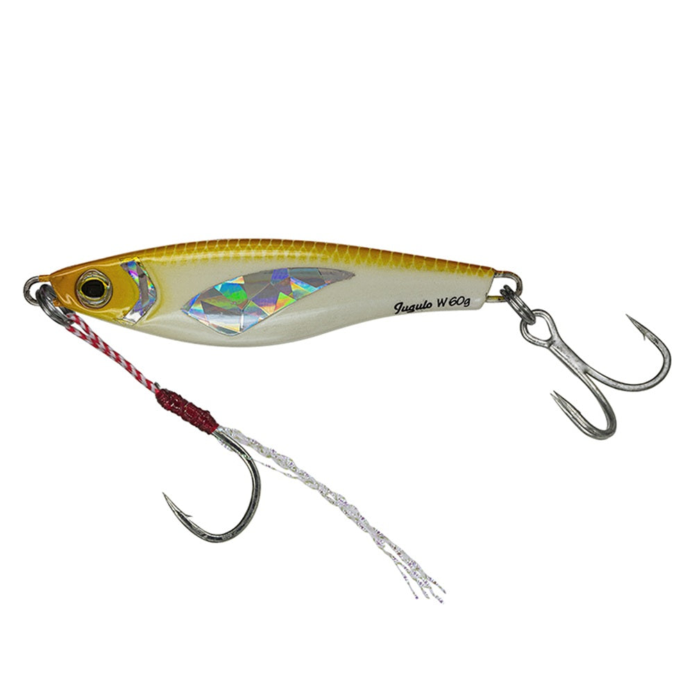 Artificiale Molix Jugulo Wide Casting Jig 60 g - #623 Pearl White Gold Back