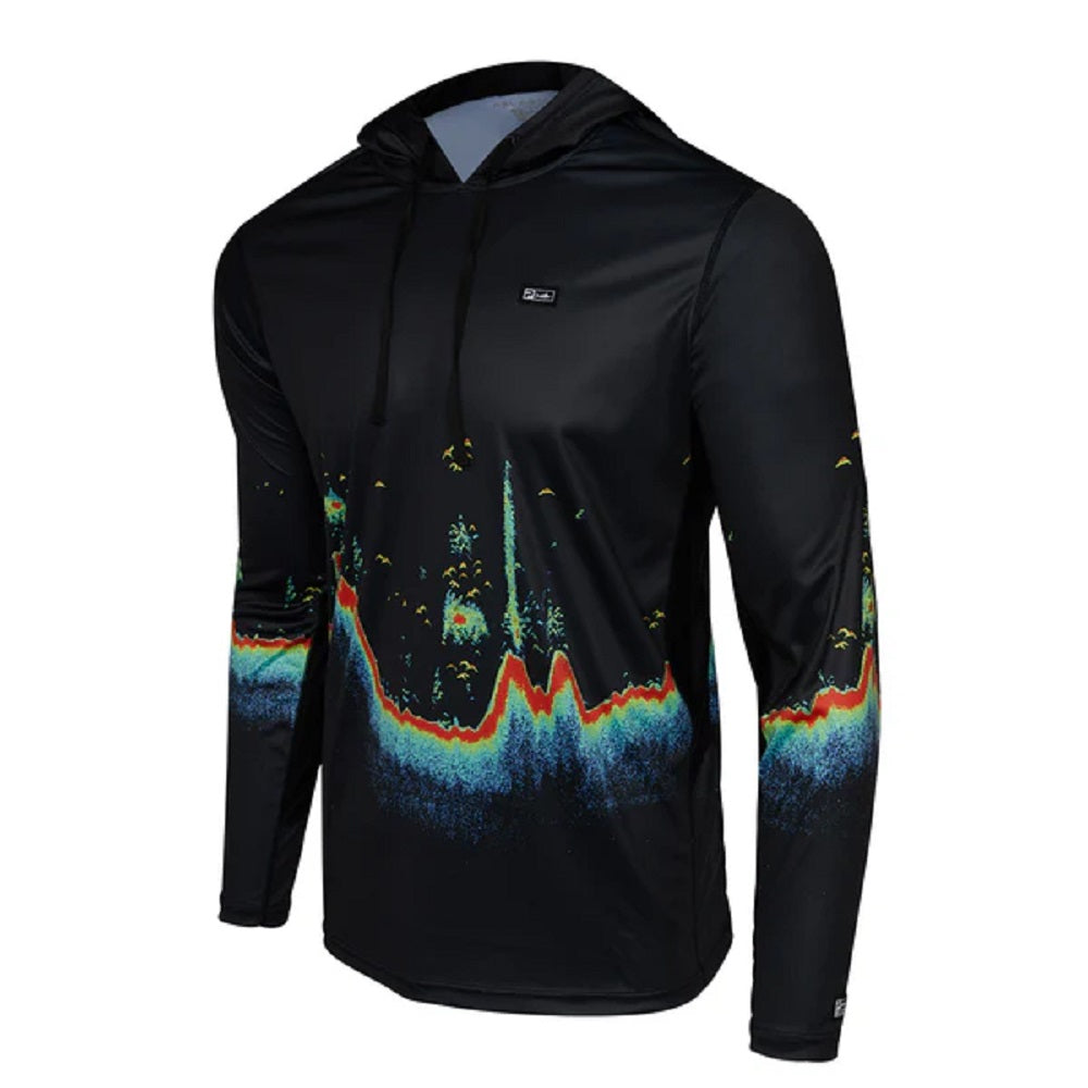 Maglia Manica Lunga Pelagic Vaportek Hooded - Sonar Tg. S