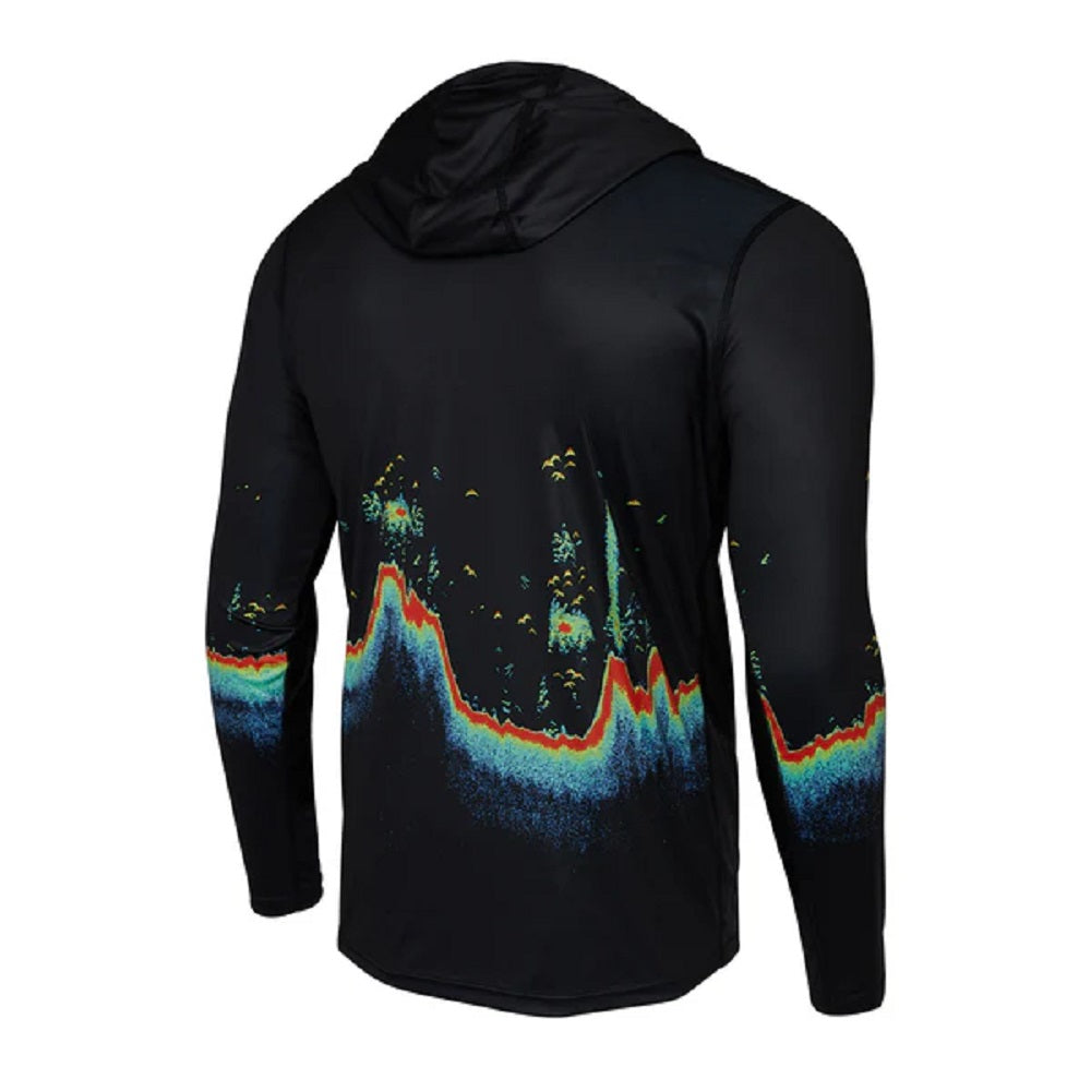 Maglia Manica Lunga Pelagic Vaportek Hooded - Sonar Tg. S