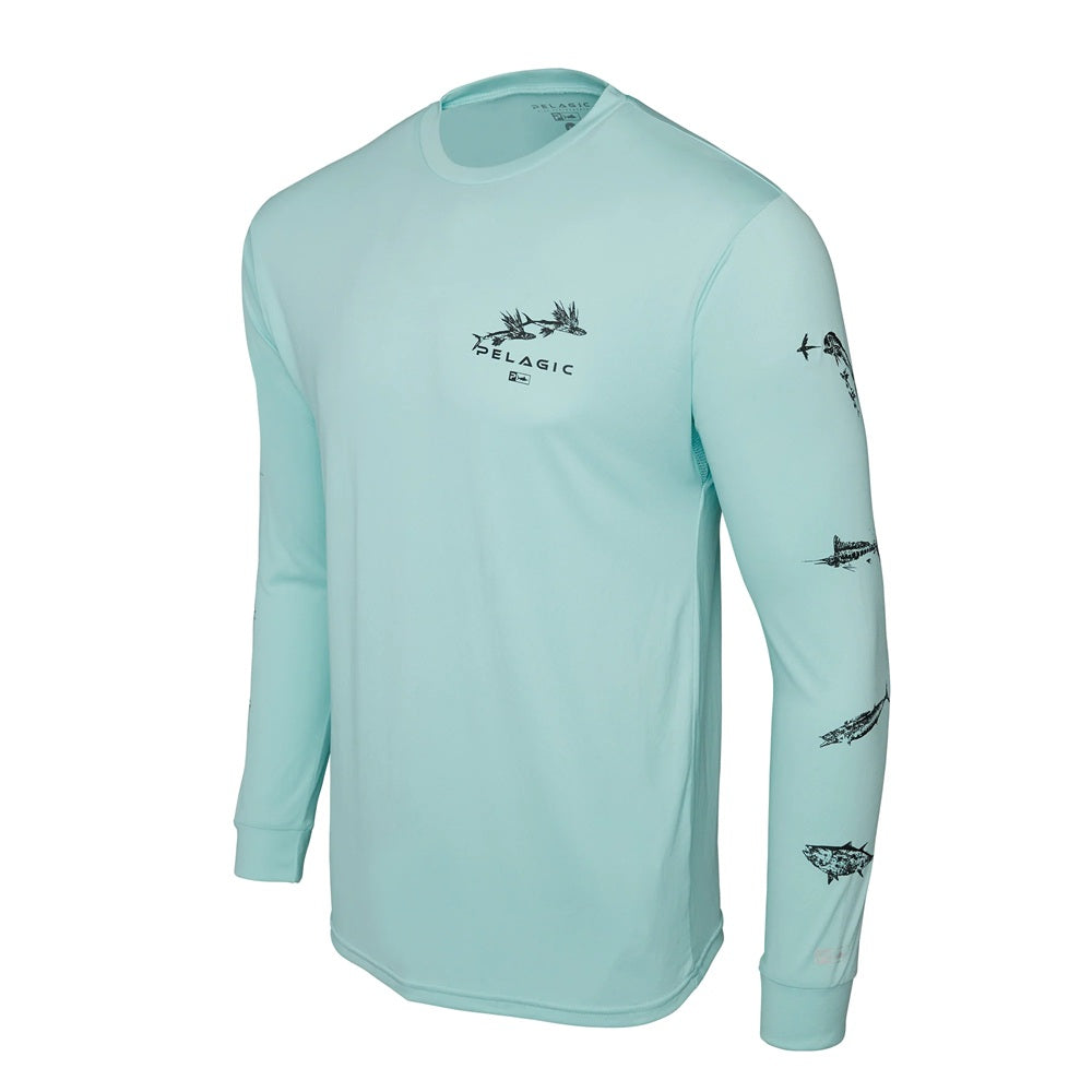 Maglia Manica Lunga Pelagic AquaTek - Gyotaku Tg. XL