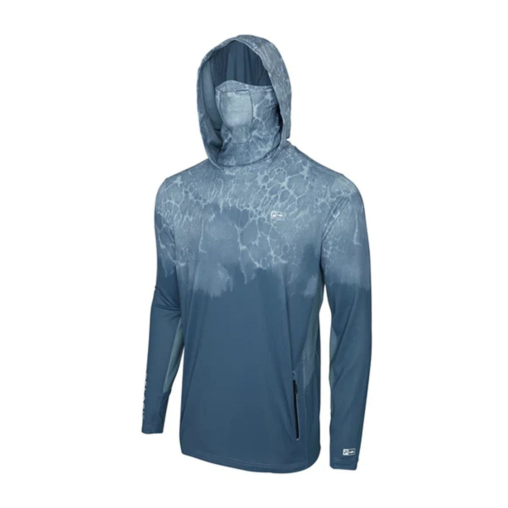 Maglia Manica Lunga Con Cappuccio Pelagic Exo Tech - Prop Wash Tg. XL