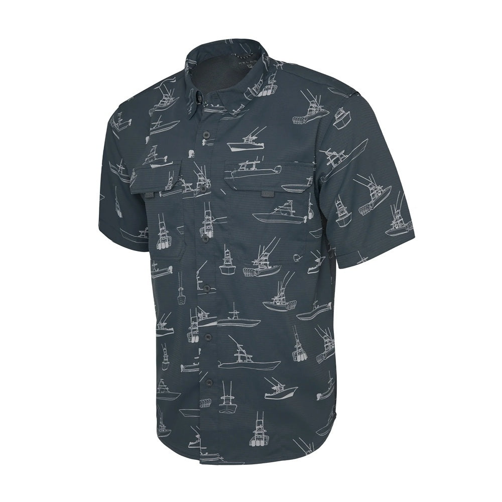 Camicia Pelagic Keys SS Shirt - Center Con Tg. L