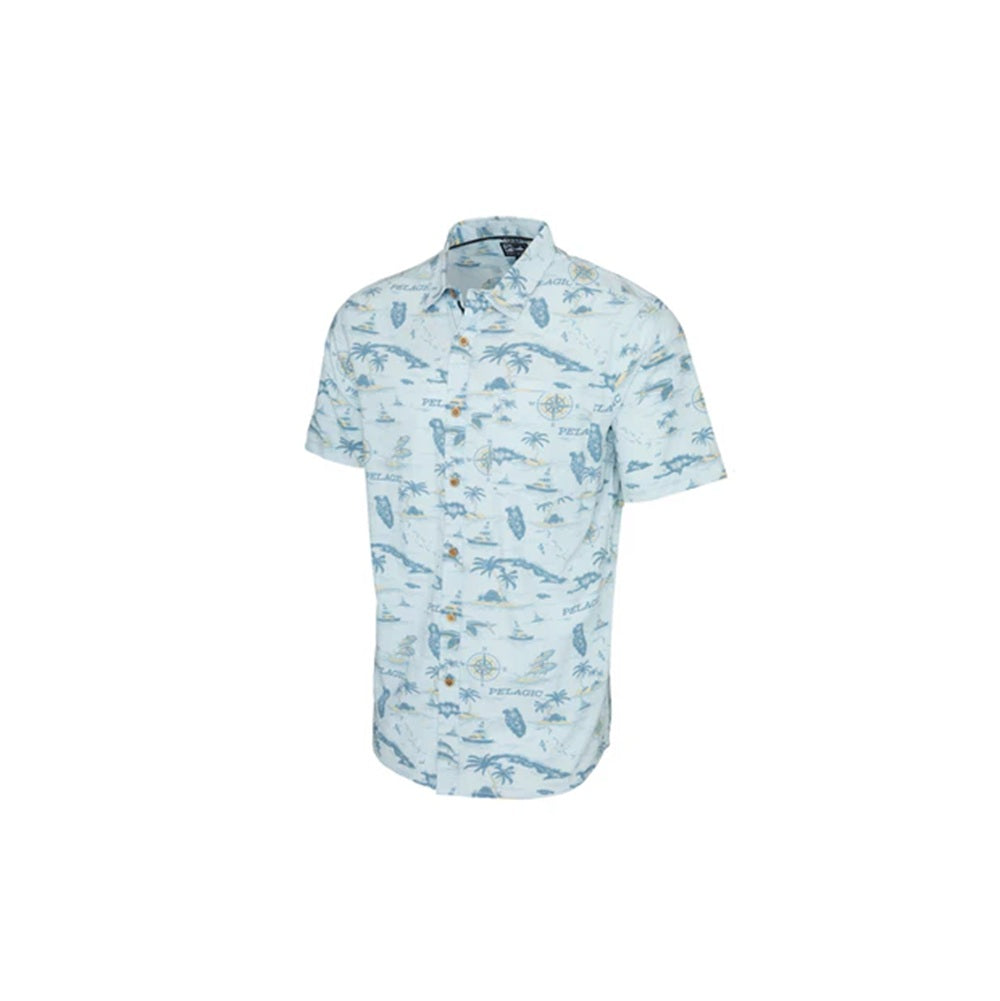 Camicia Pelagic Knockdown Woven - Castaway Tg. XL