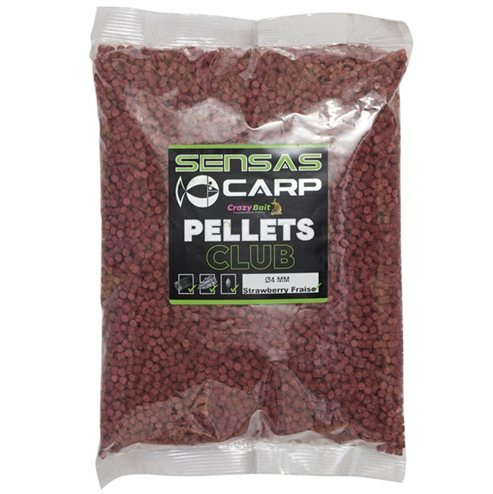 Pellet Sensas Pellets Club Strawberry 1 Kg