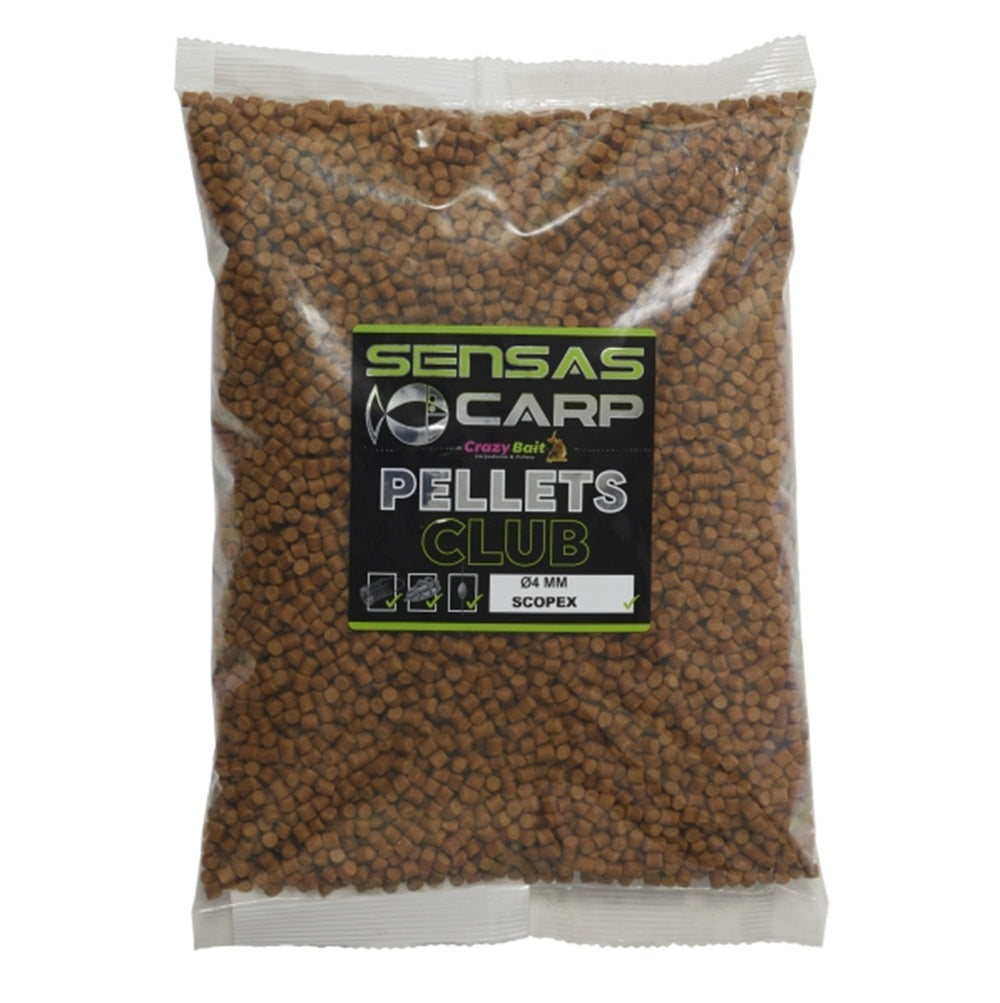 Pellet Sensas Pellets Club Scopex 1 Kg