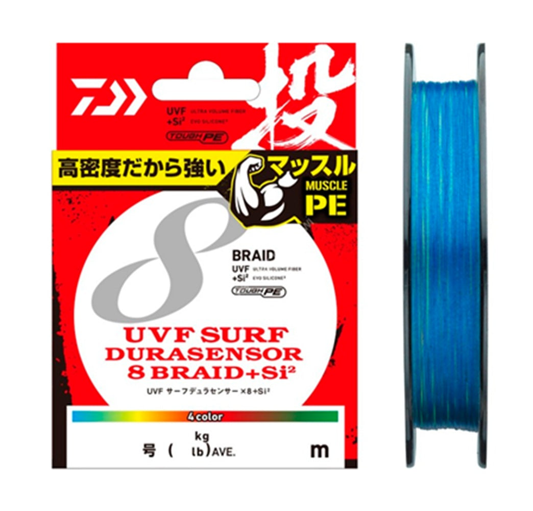 Filo Trecciato Daiwa Surf Sensor 200m X8 Multicolor