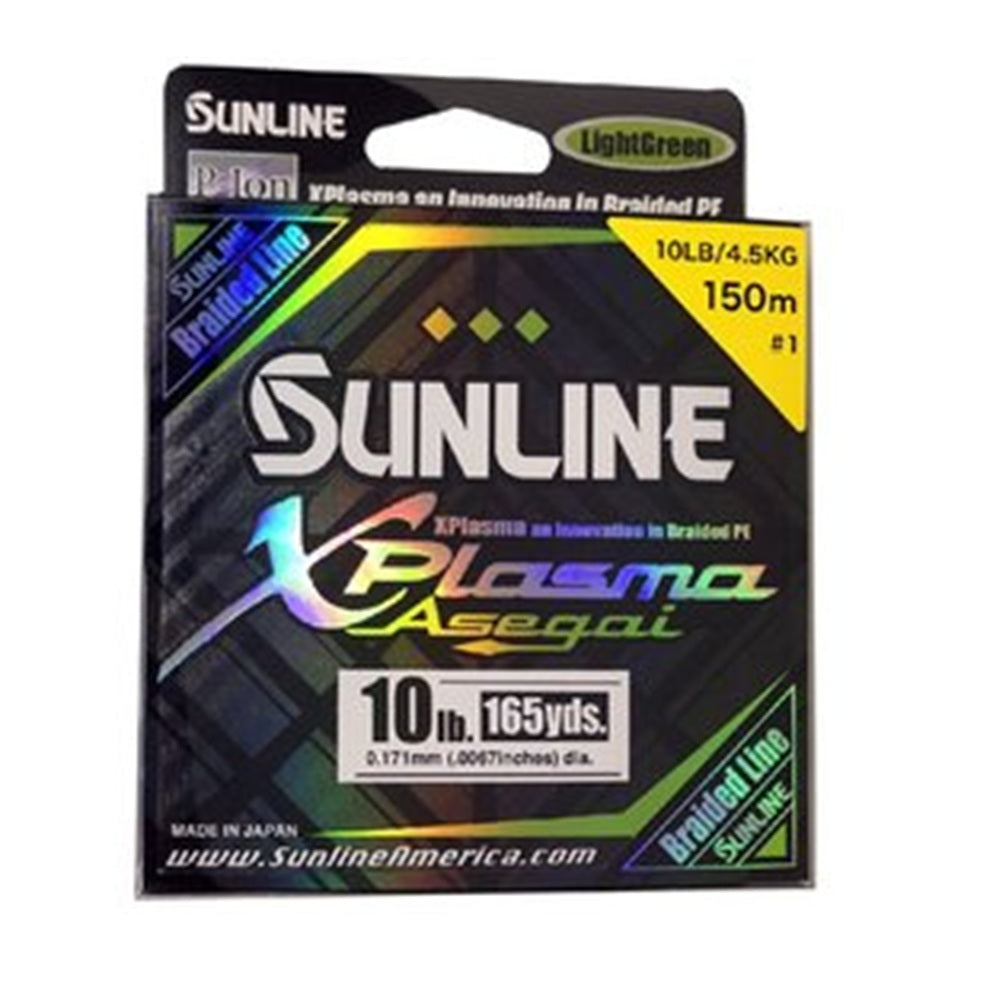 Filo trecciato Sunline Xplasma #1 150m Green