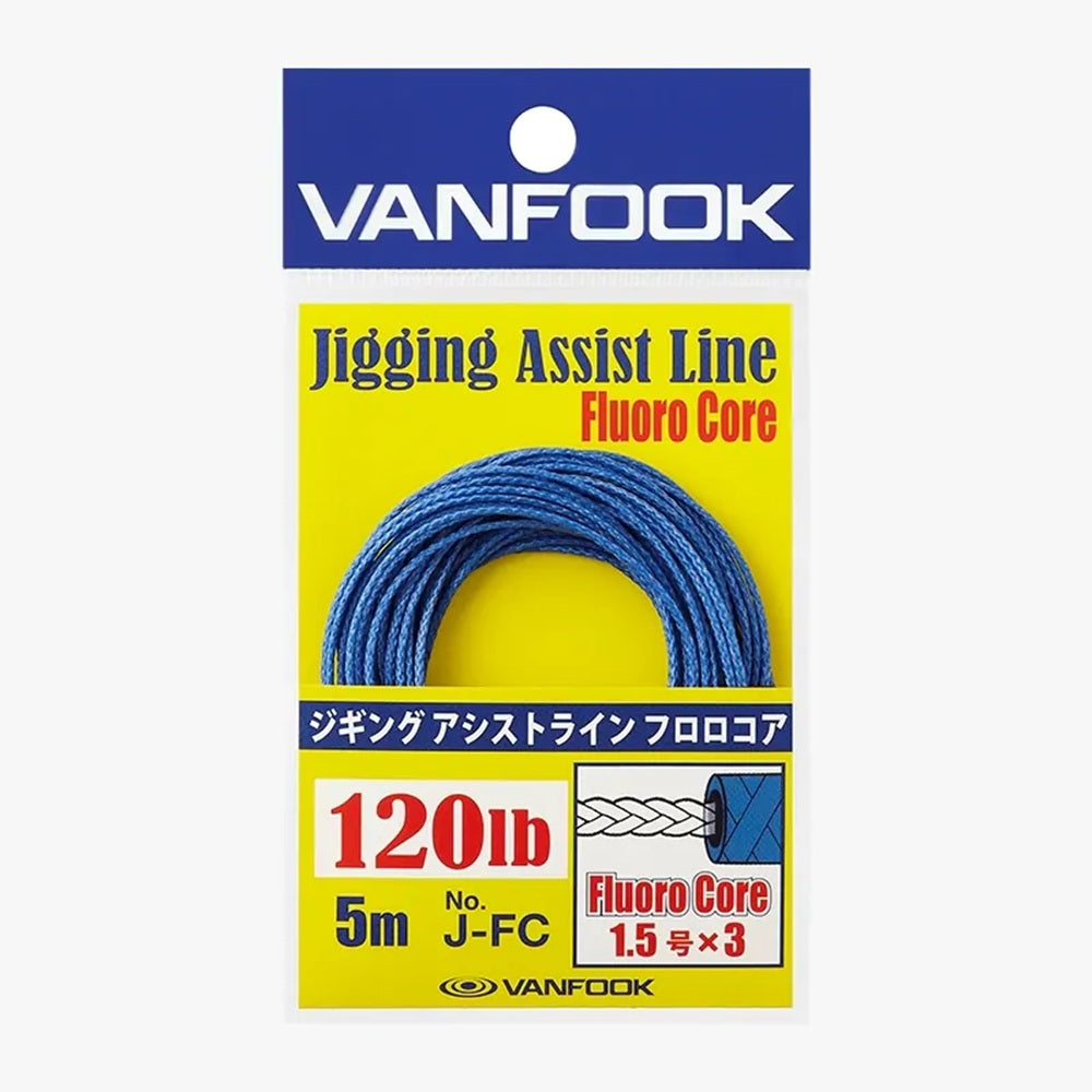 Cordino Vanfook Jigging Assist Line Fluoro Core 80lb