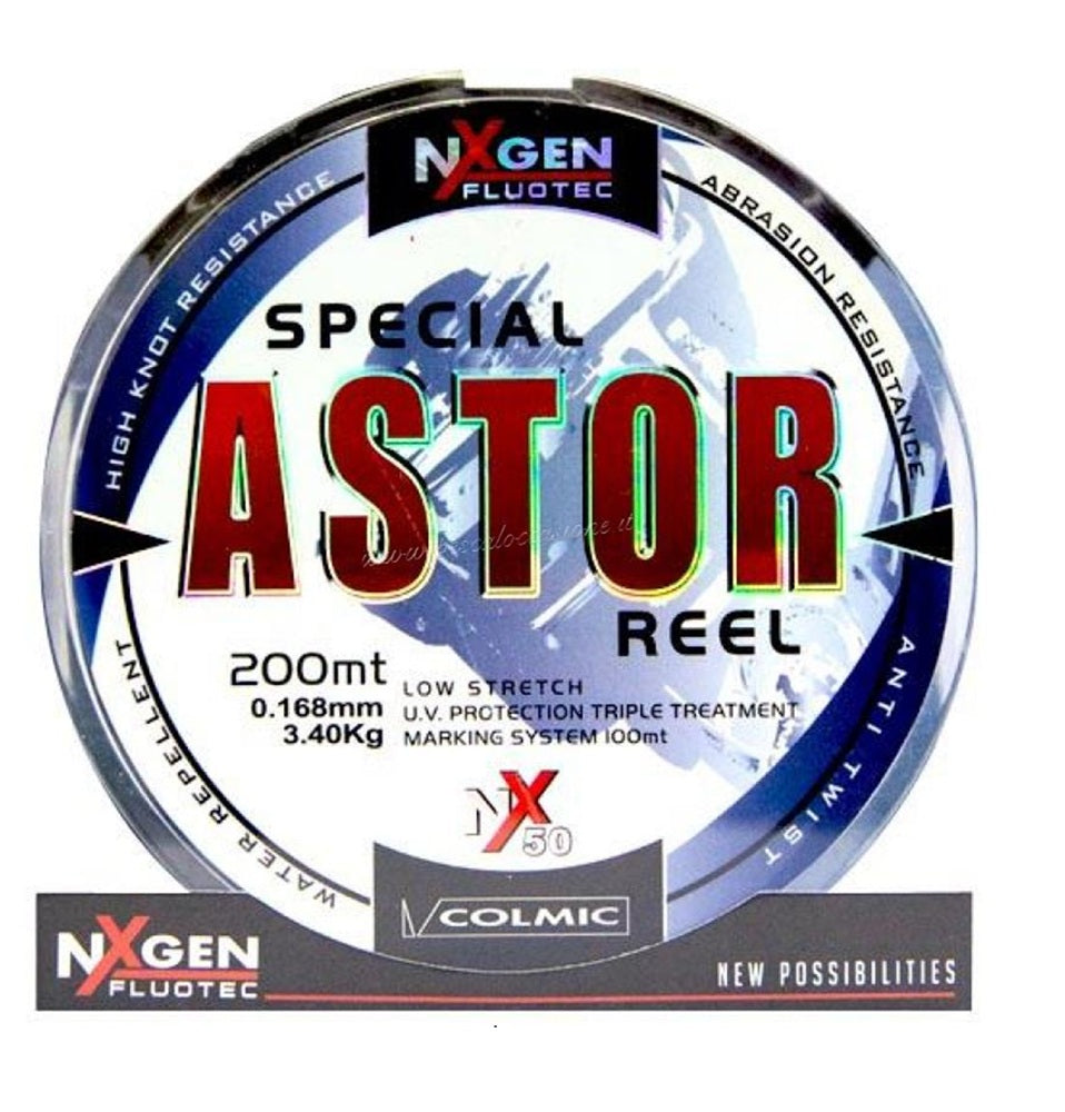 Filo Nylon Colmic Nx50 Astor 0.128mm 200mt