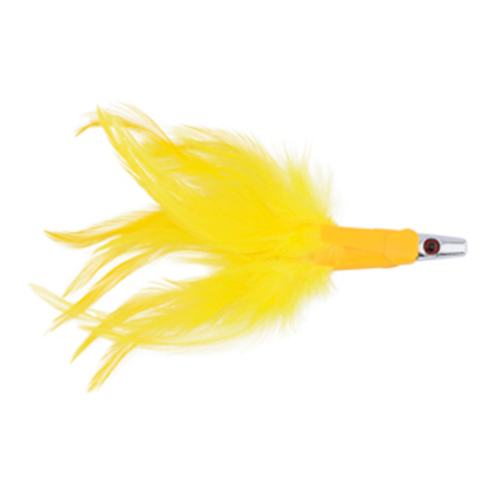 Artificiale No Alibi Lure Trolling Feather Yellow
