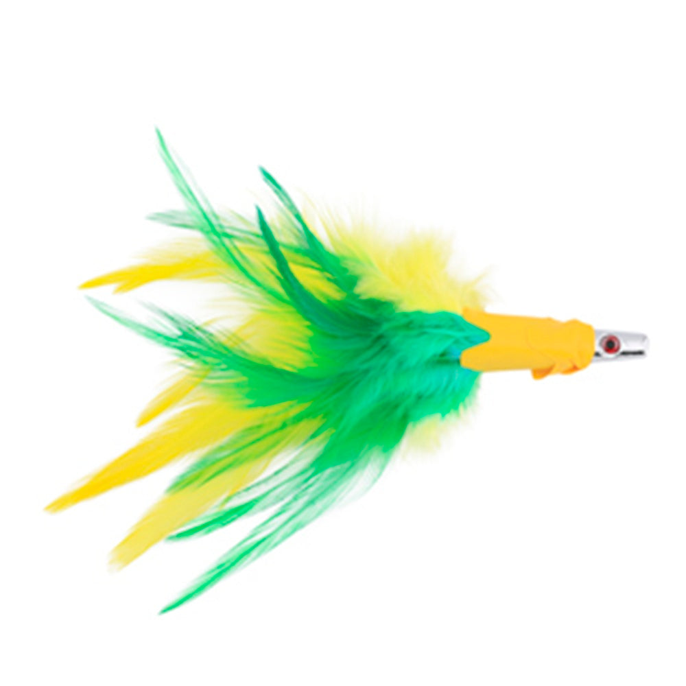Artificiale No Alibi Lure Trolling Feather Yel/Gre