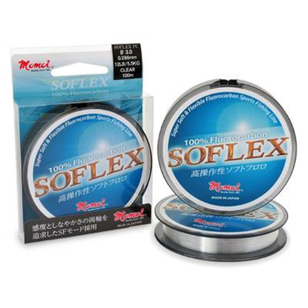 Filo Fluorocarbon Momoi Soflex 0.330mm 100m