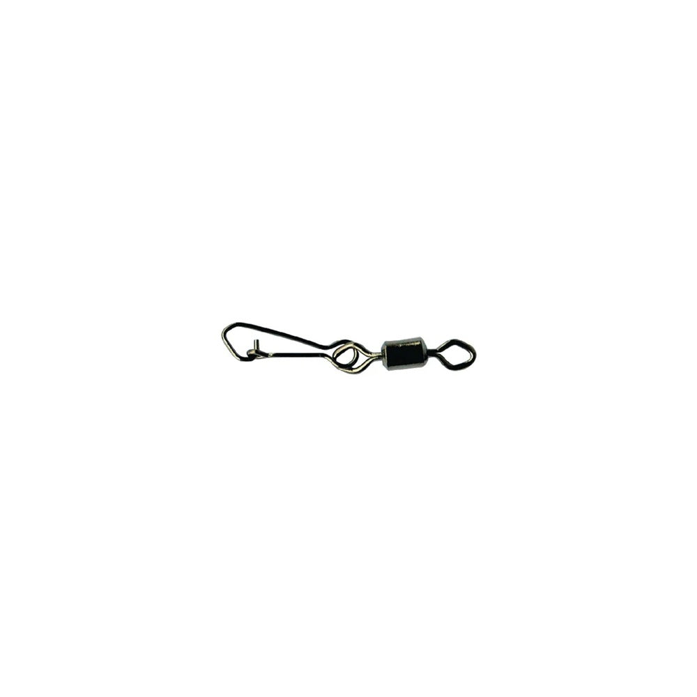 Girella con Moschettone Mustad Rolling Swivel with Diamond Eye #10 10 Pz
