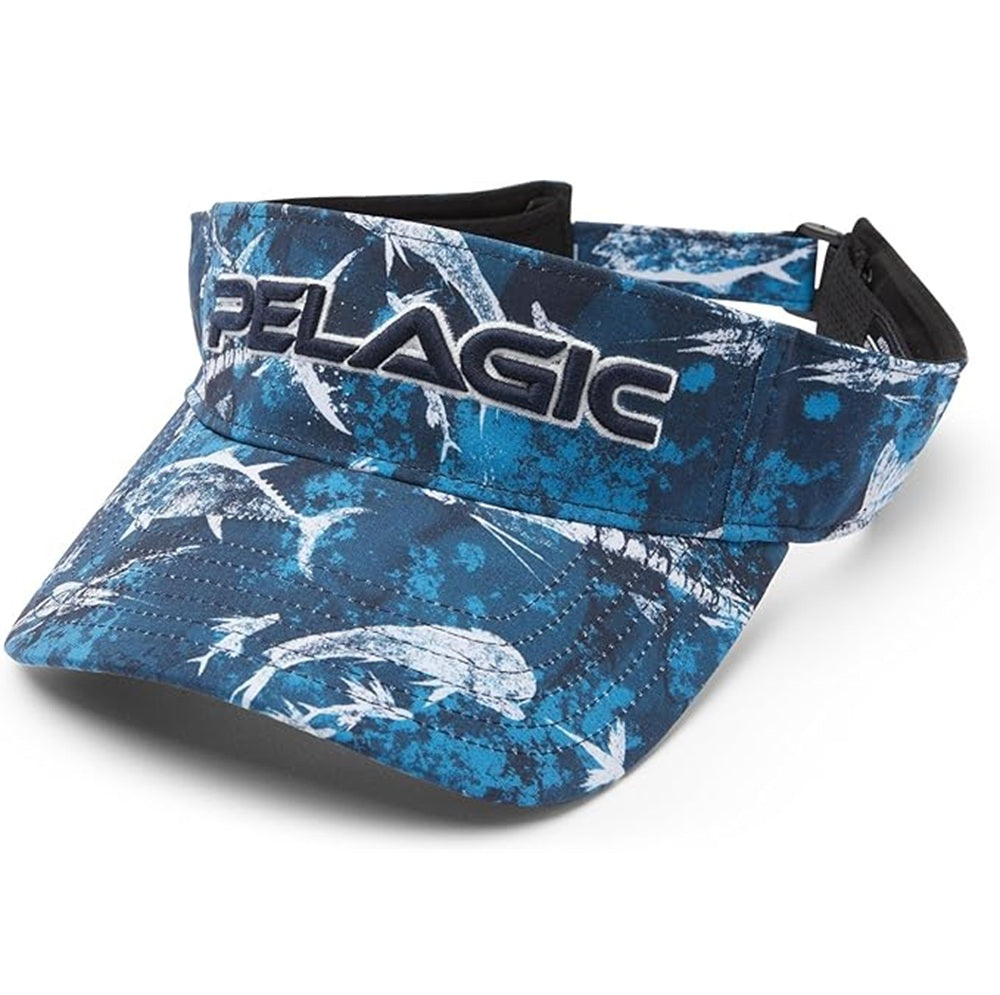 Cappello Pelagic Performance Visor Gyotaku Tg. U