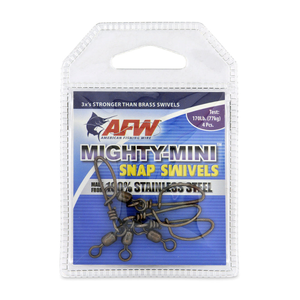 AFW Mighty Mini Snap Swivel #5 LB120