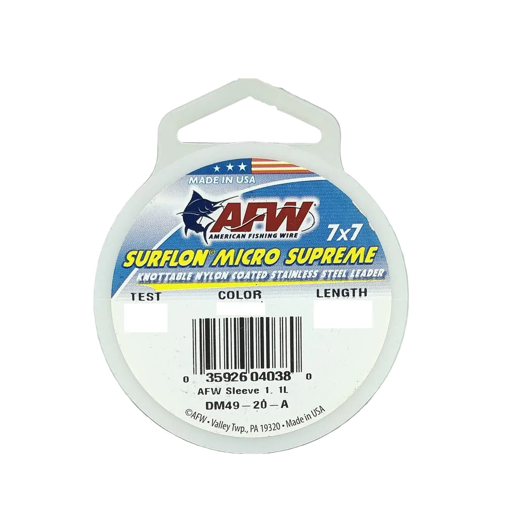 AFW Surflon Micro Supreme 7x7 20lb 5m #Camo