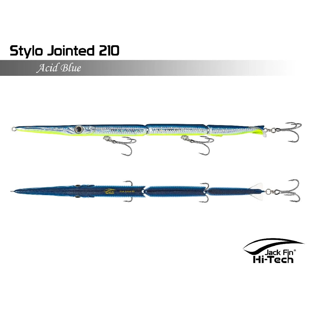 Artificiale Jack Fin Stylo Jointed 210 Acid Blue
