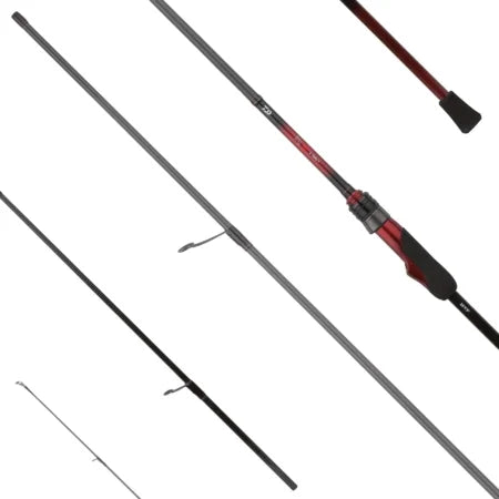Canna Daiwa Gekkabijin X 0.5-8 Gr 2.06m Solid Tip