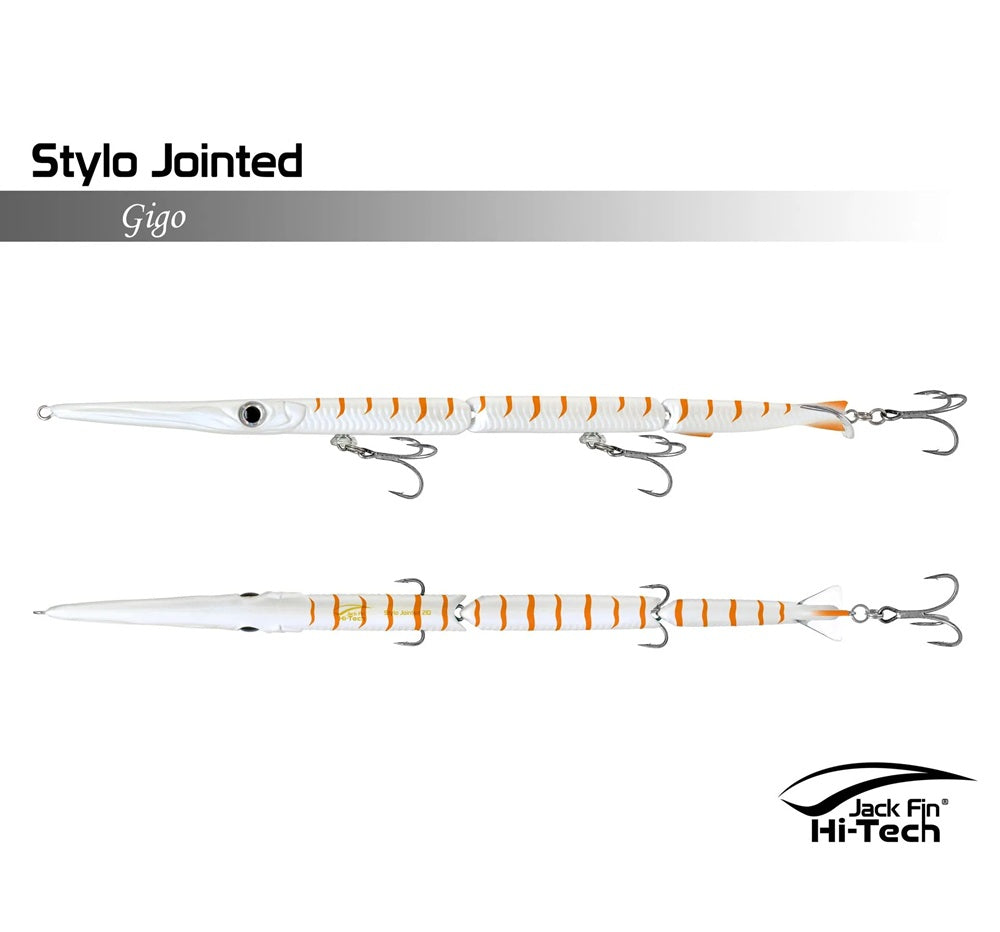 Artificiale Jack Fin Stylo Jointed New 255 #16-Gigo