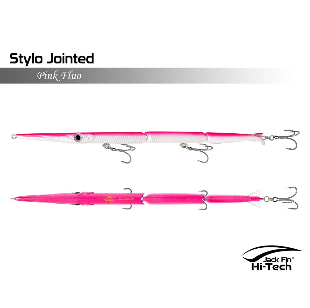 Artificiale Jack Fin Stylo Jointed 150 #Pink Fluo