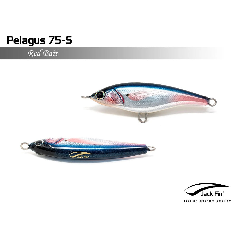 Artificiale Jack Fin Pelagus 75-S Red Bait