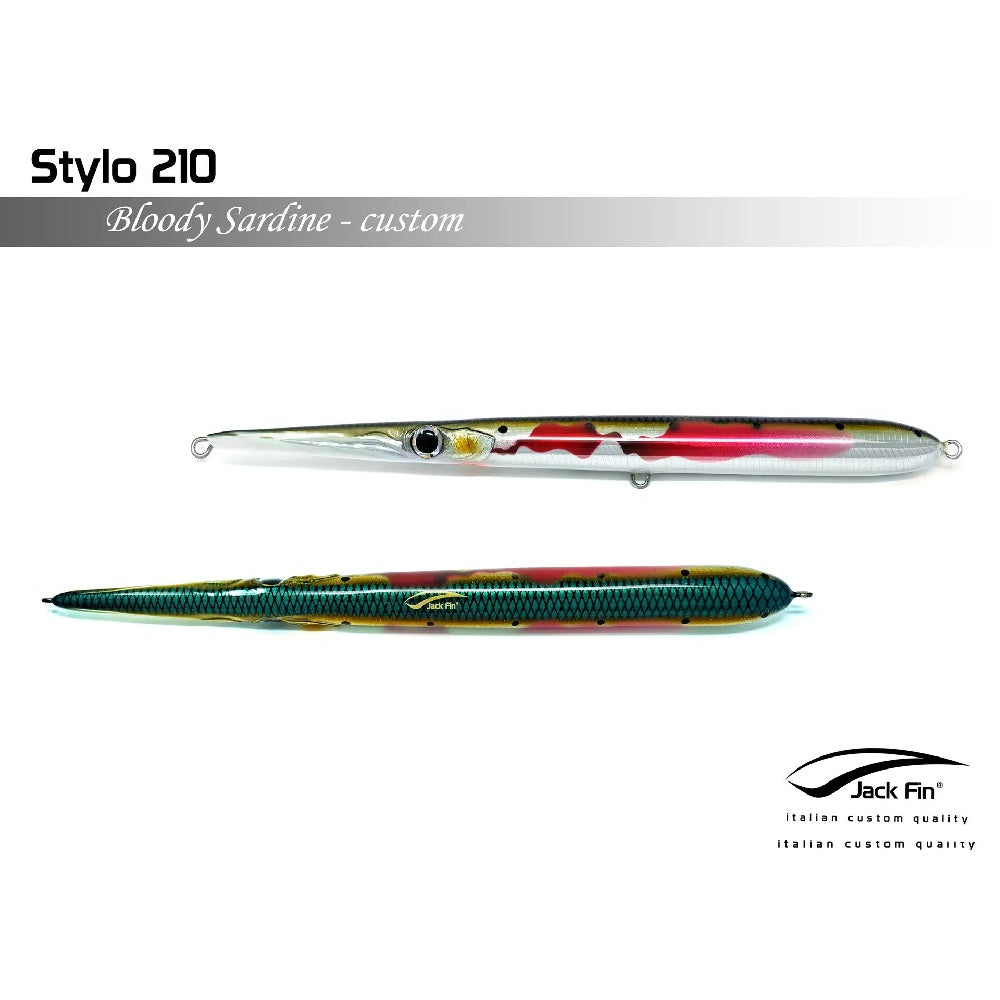 Artificiale Jack Fin Stylo 210 Bloody Sardine Custom