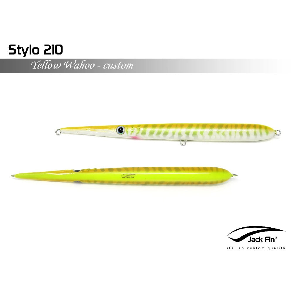 Artificiale Jack Fin Stylo 210 Yellow Wahoo Custom